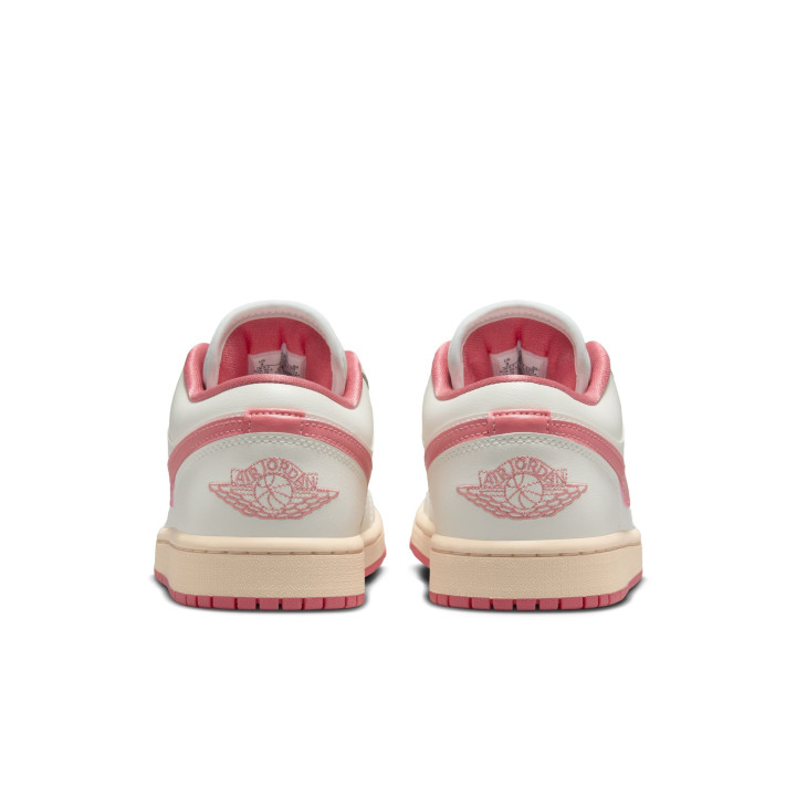 Nike Air Jordan 1 Low Bianco/Rosa  - Sneakers Donna