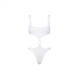 Effek Trikini Goffrato Bianco Donna