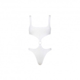 Effek Trikini Goffrato Bianco Donna