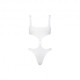 Effek Trikini Goffrato Bianco Donna