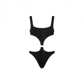 Effek Trikini Goffrato Nero Donna