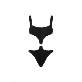Effek Trikini Goffrato Nero Donna