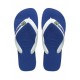 Havaianas Brasil Logo  Blu/Bianco