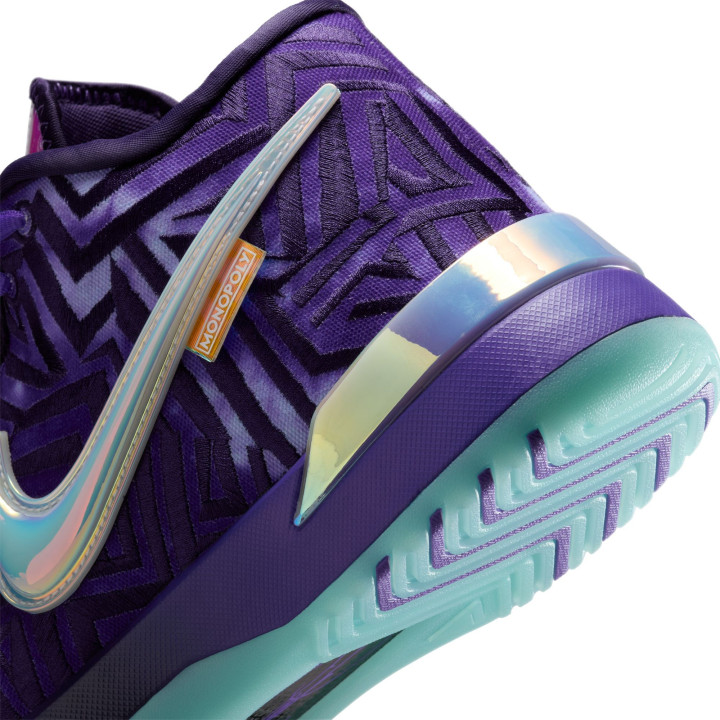 Nike Lebron Nxxt Genisus Qs Violet Bianco Purple - Scarpe Basket Uomo