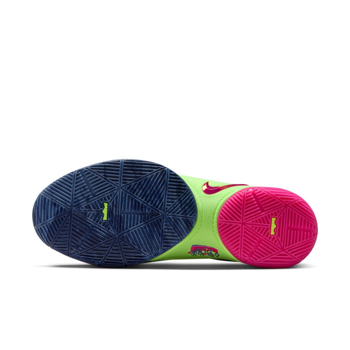 Nike Lebron Xxii Blustery Fireberry Verde - Scarpe Basket Uomo