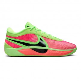 Nike Giannis Freak 6 Lime Silver Rosa - Scarpe Basket Uomo