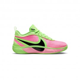 Nike Giannis Freak 6 Gs Lime Grey Rosa - Scarpe Basket Bambino