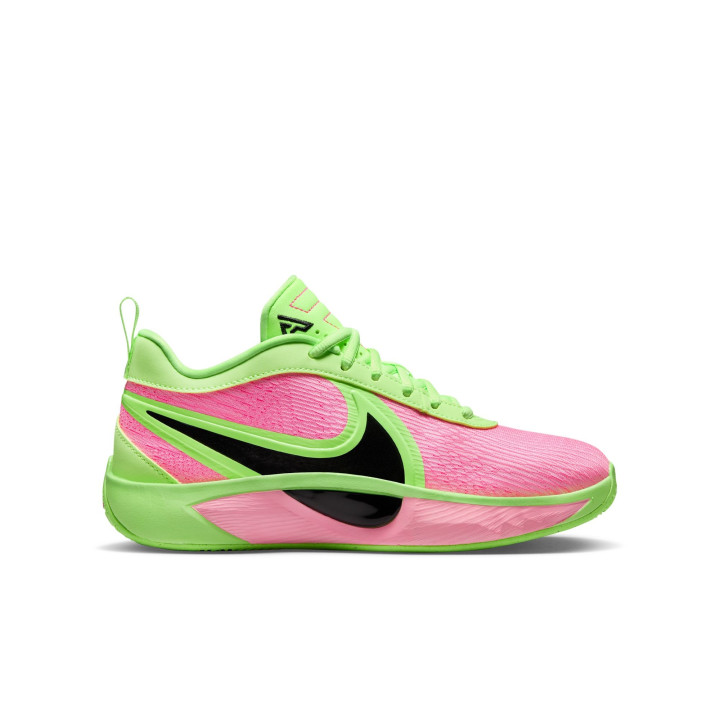 Nike Giannis Freak 6 Gs Lime Grey Rosa - Scarpe Basket Bambino