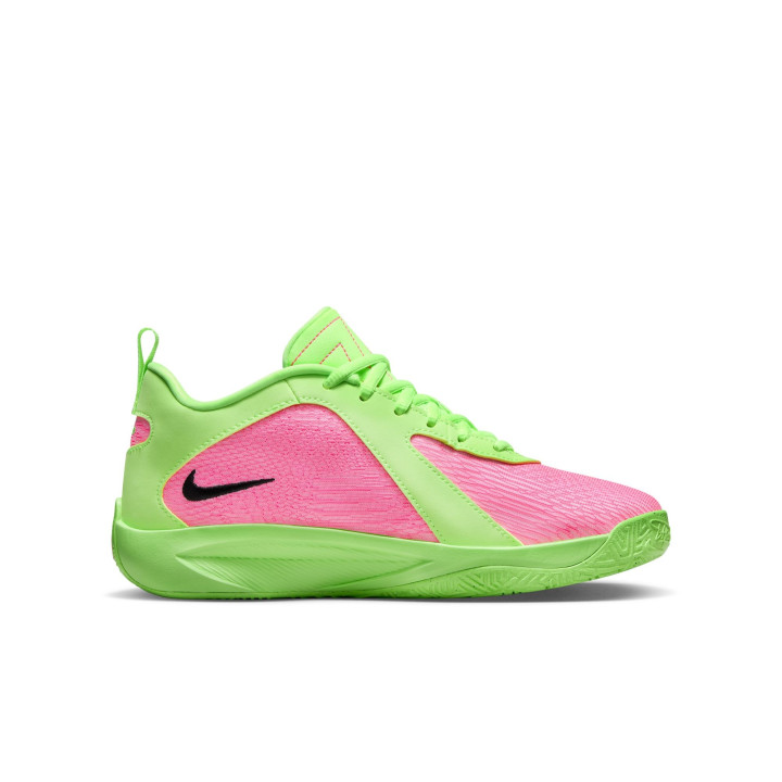 Nike Giannis Freak 6 Gs Lime Grey Rosa - Scarpe Basket Bambino