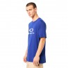 Oakley T-Shirt Logo Blu Uomo