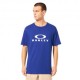 Oakley T-Shirt Logo Blu Uomo