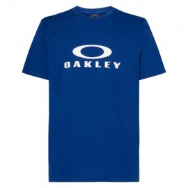 Oakley T-Shirt Logo Blu Uomo