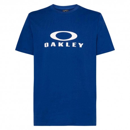 Oakley T-Shirt Logo Blu Uomo