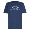 Oakley T-Shirt Logo Fantasia Blu Uomo