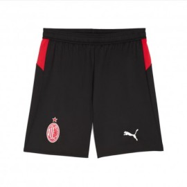 Puma Pantaloncini Calcio Ac Milan Home 25-26 Rosso Nero Ragazzo