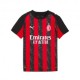 Puma Maglia Gara Home Ac Milan 25-26 Rosso Nero Ragazzo