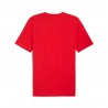 Puma T-Shirt Ac Milan Essential Rosso Ragazzo