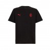 Puma T-Shirt Ac Milan Essential Nero Uomo