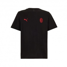Puma T-Shirt Ac Milan Essential Nero Ragazzo