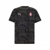 Puma T-Shirt Ac Milan Culture Nero Bambino