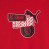 Puma Tuta Calcio Ac Milan Culture Nero Rosso Baby
