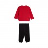 Puma Tuta Calcio Ac Milan Culture Nero Rosso Baby