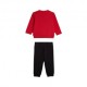 Puma Tuta Calcio Ac Milan Culture Nero Rosso Baby