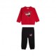 Puma Tuta Calcio Ac Milan Culture Nero Rosso Baby