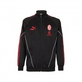 Puma Felpa Con Cerniera Ac Milan King Anthem Nero Uomo