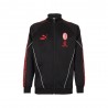 Puma Felpa Con Cerniera Ac Milan King Anthem Nero Uomo