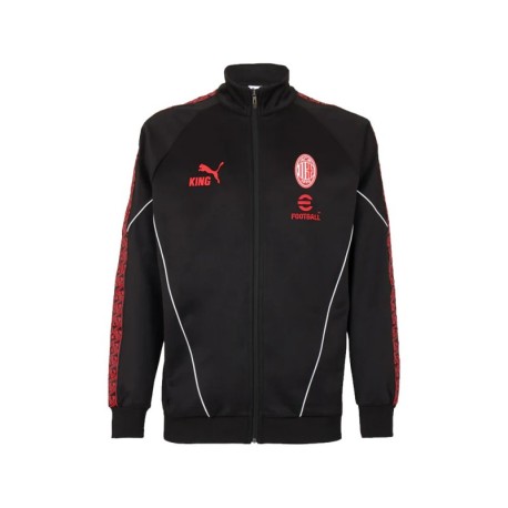 Puma Felpa Con Cerniera Ac Milan King Anthem Nero Uomo