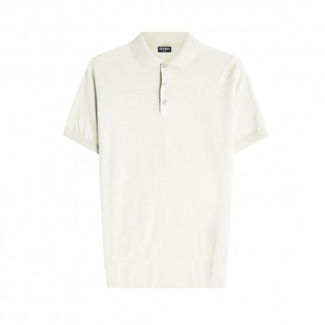 Zeybra Polo Maniche Corte Tech Bianco Uomo