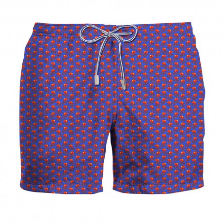 Zeybra Costume Boxer Heritage Polpo Int Blu Uomo