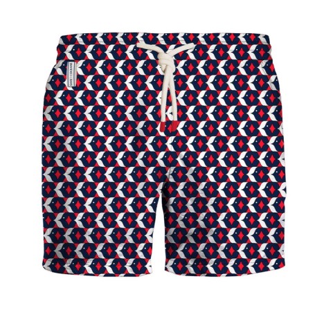 Oxyde Costume Boxer Fantasia Rosso Uomo