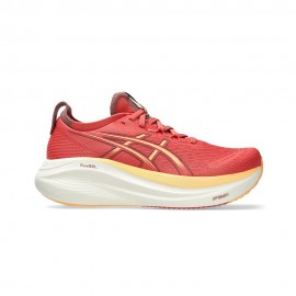 Asics Gel-Nimbus 27 Dark Rosa Clay Arancio Glow - Scarpe Running Donna