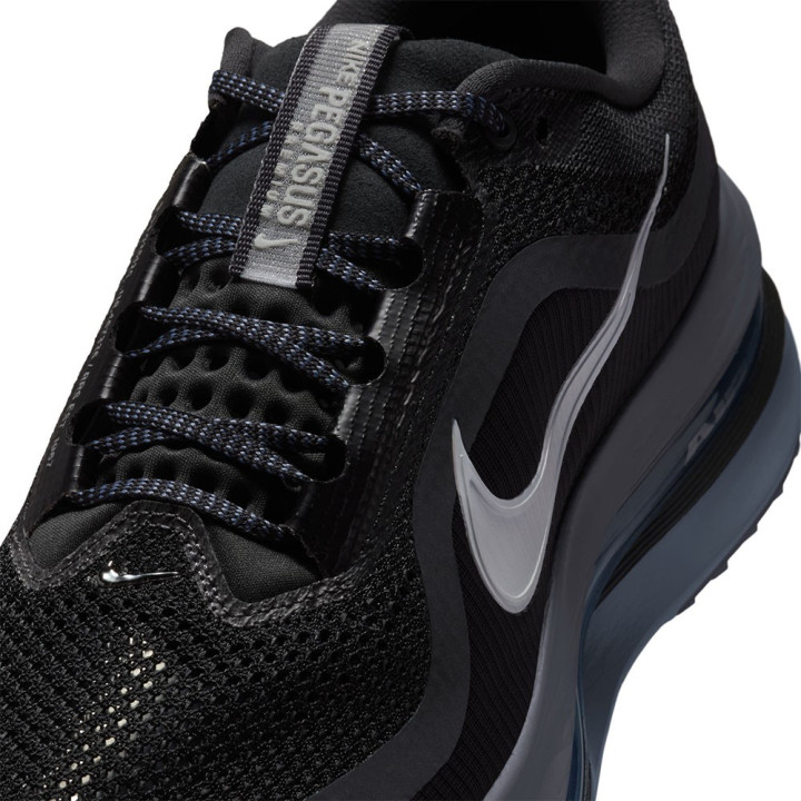 Nike Pegasus Premium Nero Metallic Argento - Scarpe Running Uomo