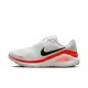 Nike Structure 26 Bianco Nero-Bright Crimson - Scarpe Running Uomo