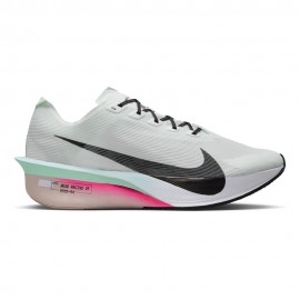 Zoomx Vaporfly Next 4% bianco Nero-Hyper rosa