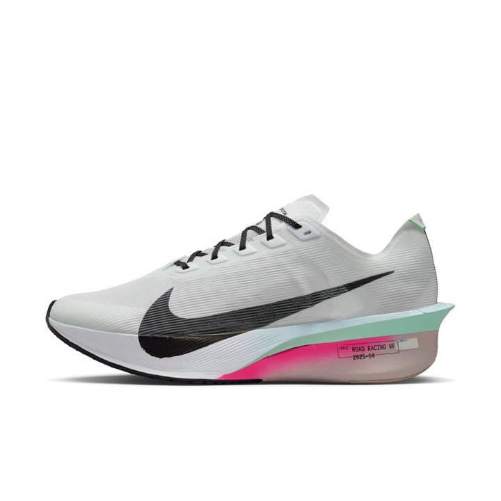 Nike Zoomx Vaporfly Next 4% Bianco Nero-Hyper Rosa - Scarpe Running Uomo
