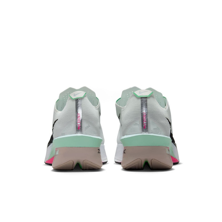 Nike Zoomx Vaporfly Next 4% Bianco Nero-Hyper Rosa - Scarpe Running Uomo