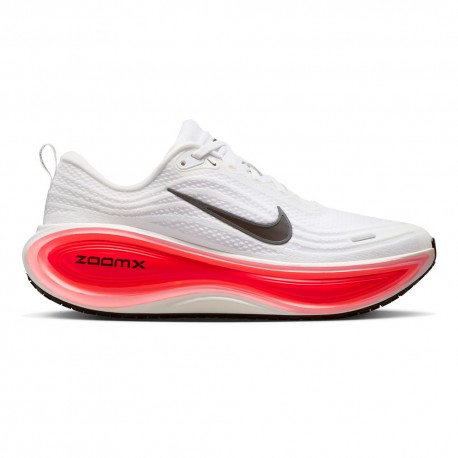 Nike Vomero Plus Bianco Nero-Bright Crimson - Scarpe Running Uomo