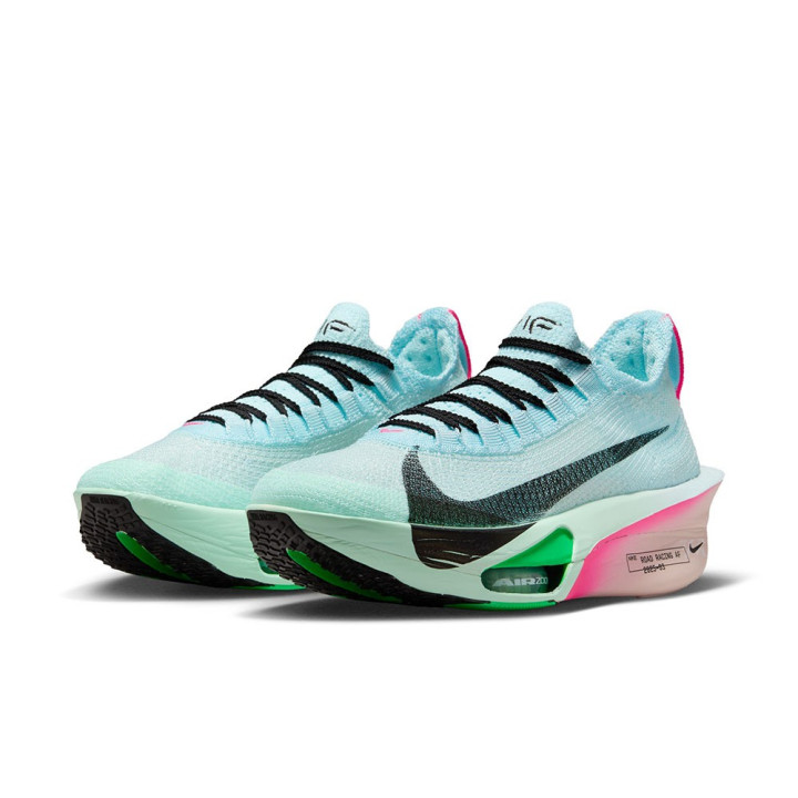 Nike Zoomx Alphafly 3 Glacier Blue Nero-Mint Foam - Scarpe Running Donna