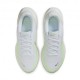 Nike Revolution 8 Bianco Metallic Argento-Volt - Scarpe Running Donna