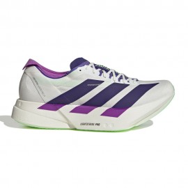 Adidas Adizero Adios Pro 4 Ny Pack Core Bianco Collegiat - Scarpe Running Uomo