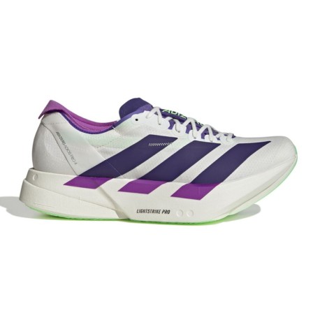 Adidas Adizero Adios Pro 4 Ny Pack Core Bianco Collegiat - Scarpe Running Uomo
