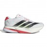 Adidas Adizero Boston 13 Bianco Core Nero Lucid Re - Scarpe Running Uomo