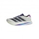Adidas Adizero Boston 13 Core Bianco Core Nero Lime Bur - Scarpe Running Uomo