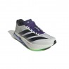 Adidas Adizero Boston 13 Core Bianco Core Nero Lime Bur - Scarpe Running Uomo