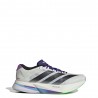 Adidas Adizero Boston 13 Core Bianco Core Nero Lime Bur - Scarpe Running Uomo