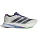 Adidas Adizero Boston 13 Core Bianco Core Nero Lime Bur - Scarpe Running Uomo